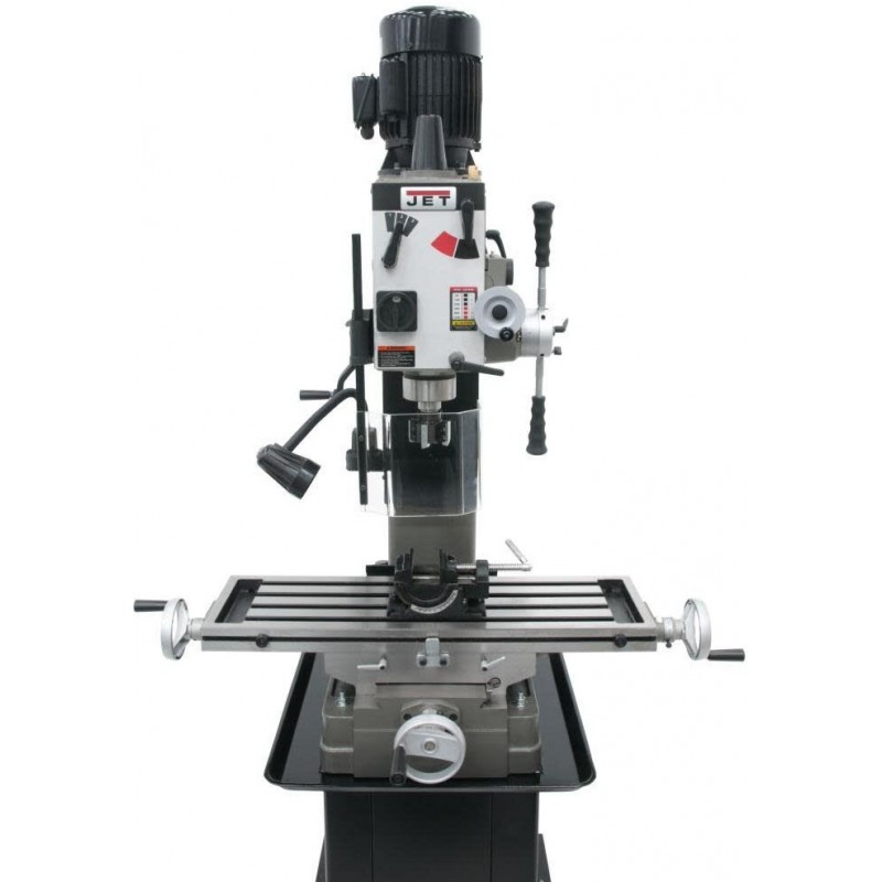 JET Variable Speed Square Column Geared Head Mill/...