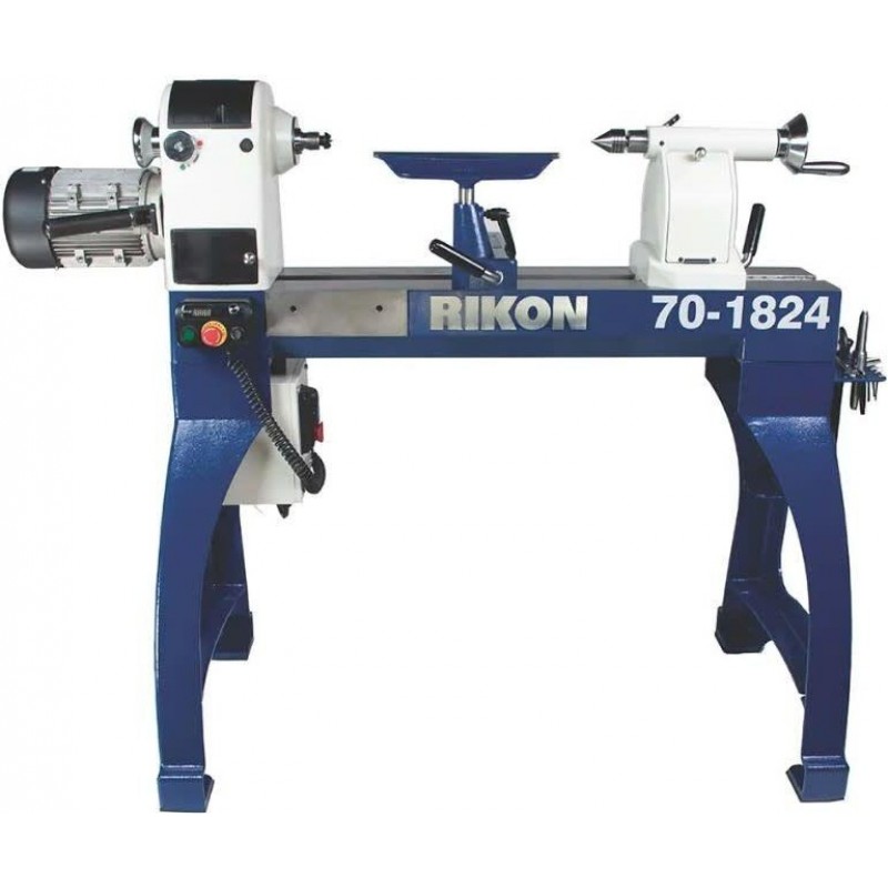 RIKON 18 x 24 Inch VSR Variable Speed Lathe 1.75HP...