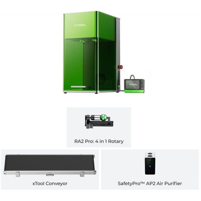 xTool Laser Cutter and Engraver F1 Ultra Deluxe Bu...