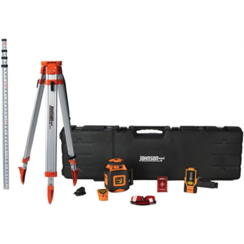 Johnson Level High Accuracy Dual Slope Rotary Lase...