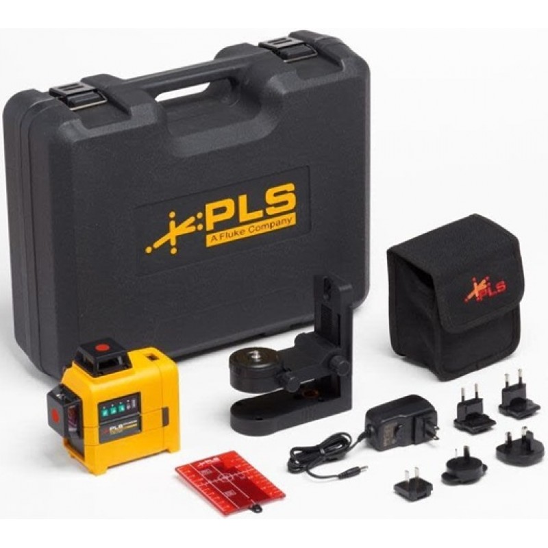 PLS Pacific Laser 3x360 Three-Plane Red Line Laser...