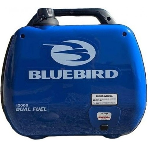 Bluebird 2,000 Watt Dual Fuel 49-State Portable In...