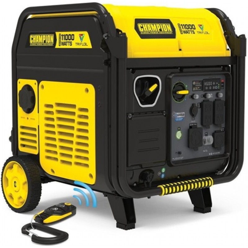 Champion Power Equipment 11,000 Watt Tri-Fuel 49-S...