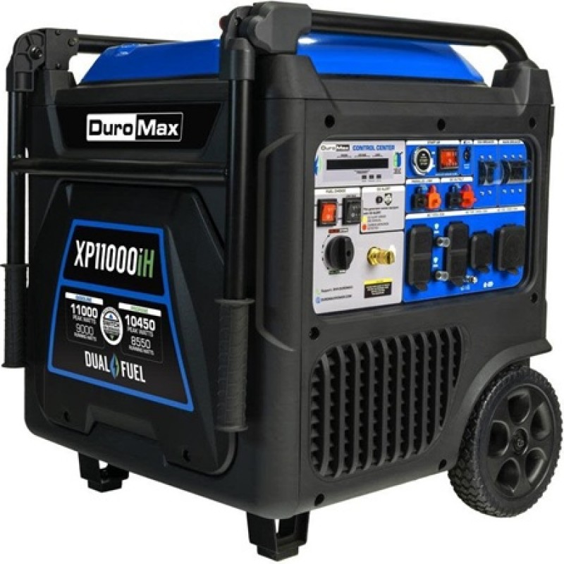 Duromax 11000 Watt Dual Fuel 49 State Portable Inv...