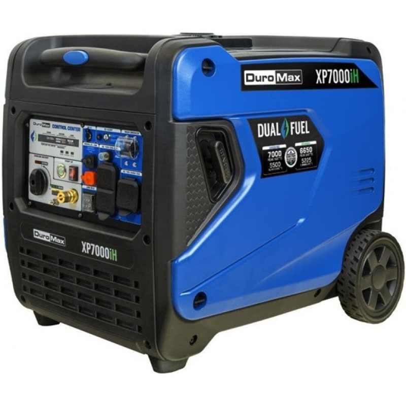Duromax 7000 Watt Dual Fuel 49 State Portable Inve...