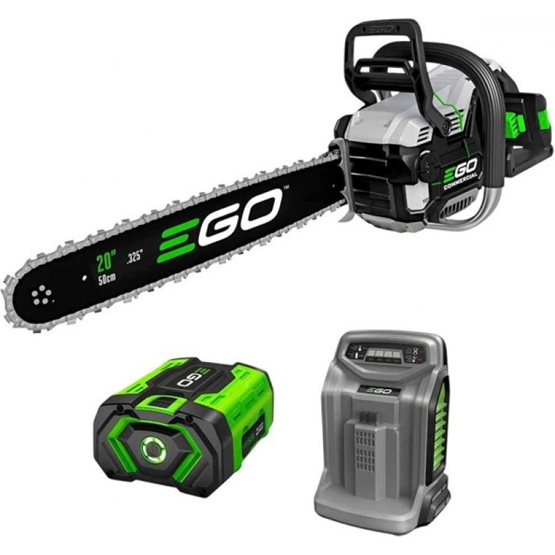 EGO Commercial 20" Chain Saw Kit with 8.0Ah B...