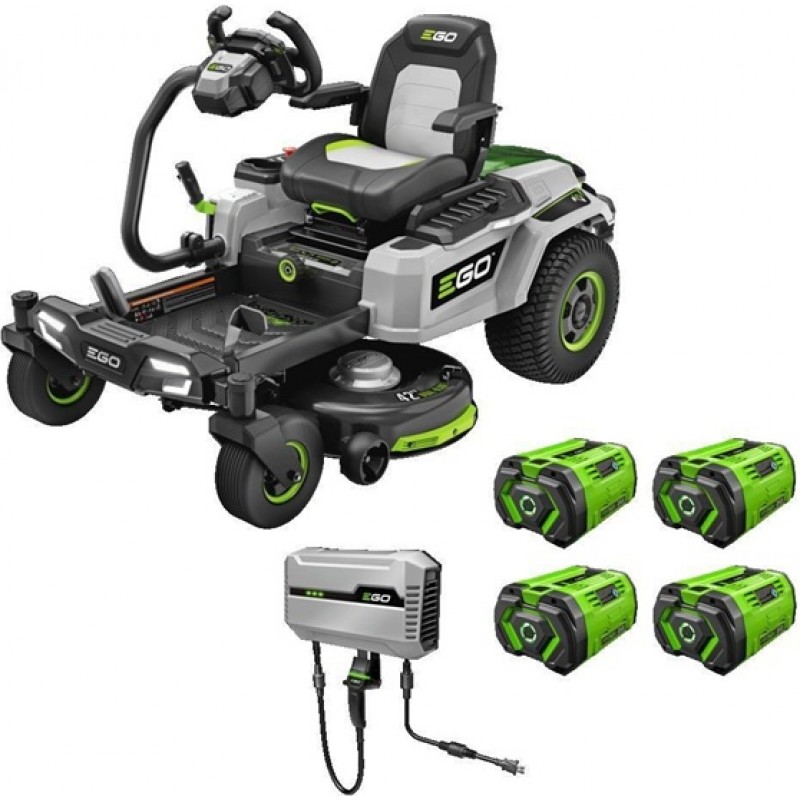 EGO POWER+ 42 Zero Turn Radius Lawn Mower Kit with...