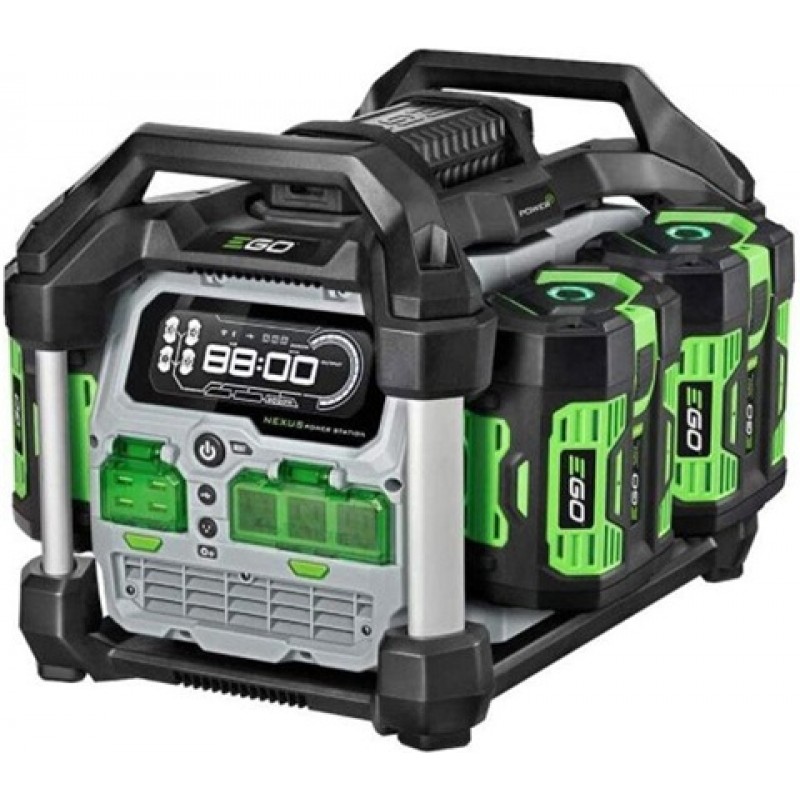 EGO Power+ Nexus 3,000 Watt 5.0Ah Lithium-Ion 4 Ba...
