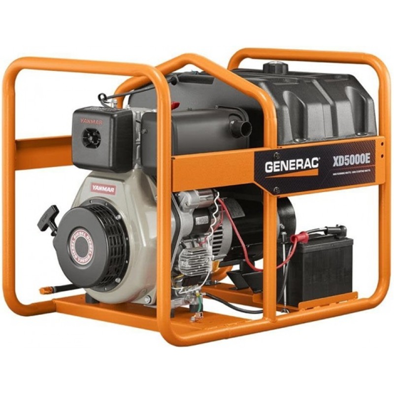 Generac 5,500 Watt Diesel Fueled 50-State Portable...