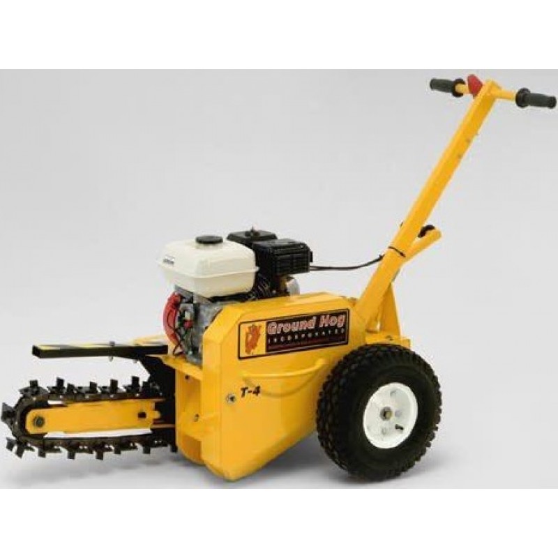 Ground Hog Mini Irrigation Trencher w/ Honda - 18i...