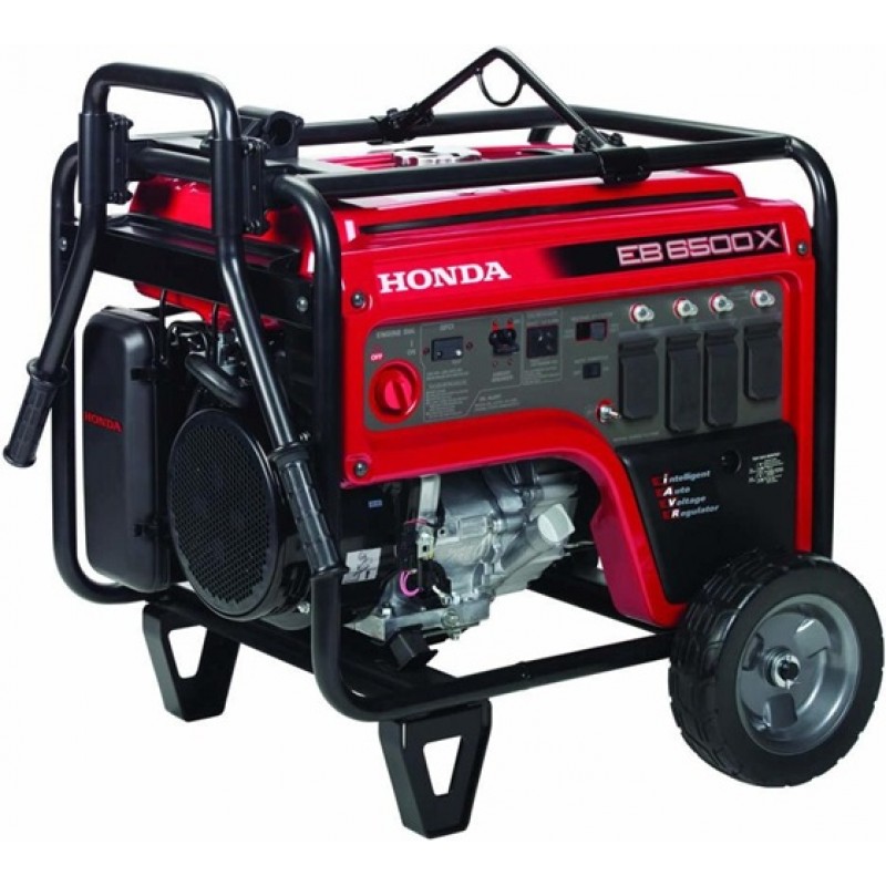 Honda 6,500 Watt Gas Powered 49-State Portable Gen...