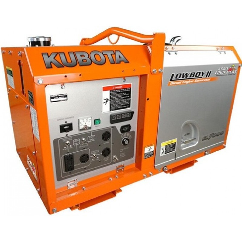 Kubota Lowboy Pro II Series 7,000 Watt (7kW) Diese...