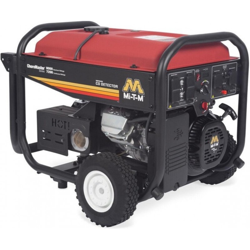 Mi T M 8,000 Watt Gas Powered 50-State Portable In...