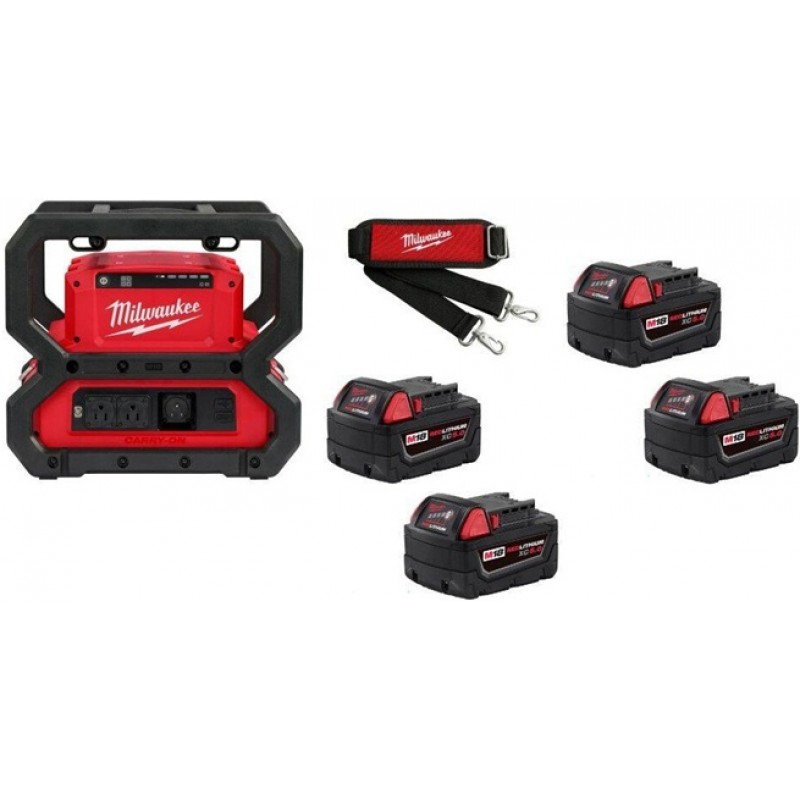 Milwaukee M18 Carry-On 3,600 Watt 5.0Ah Lithium-Io...