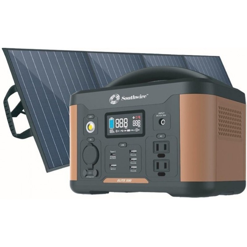 Southwire Elite 500 Series with Solar Panel Bundle