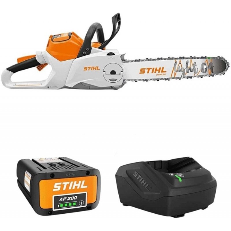 Stihl MSA 220 C-B Chainsaw, (2) AP 200 Battery &am...