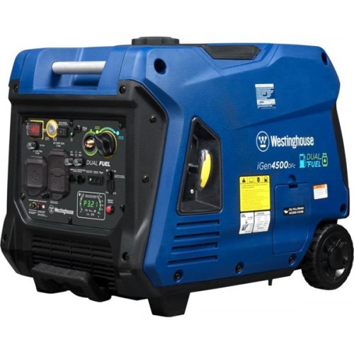 Westinghouse Outdoor Power 4,500 Watt Dual Fuel 50...