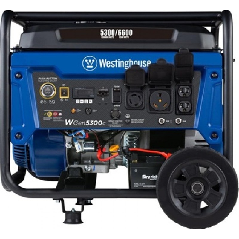 Westinghouse Outdoor Power 6,600 Watt Dual Fuel 50...