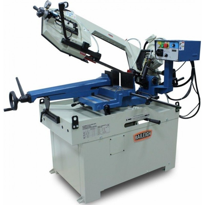 Baileigh BS-350M Band Saw Manual Dual Mitering 220...
