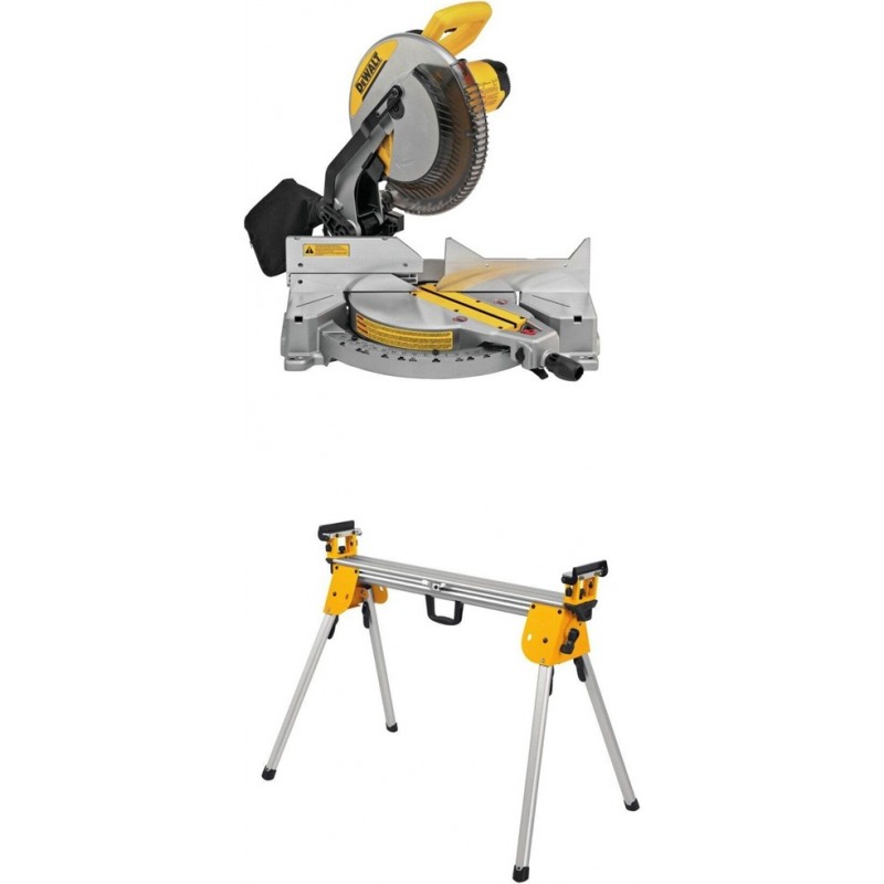 DEWALT 12 Inch 15-Amp Single Bevel Compound Miter ...