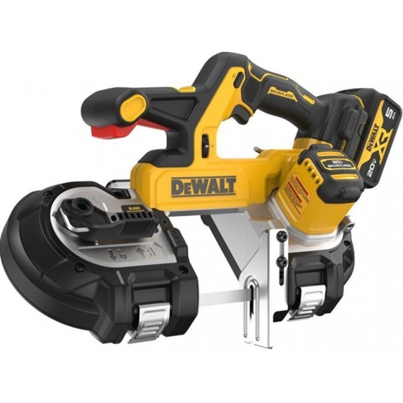 DEWALT 20V 3-1/4in Dual Switch Band Saw Kit