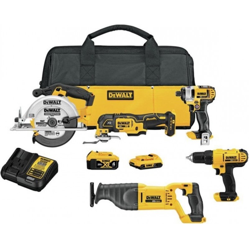DEWALT 20V 5-Tool Combo Kit