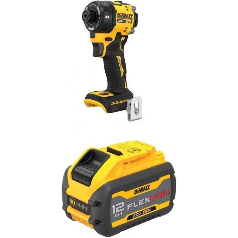 DEWALT 20V MAX 1/4 Inch Cordless Impact Driver &am...
