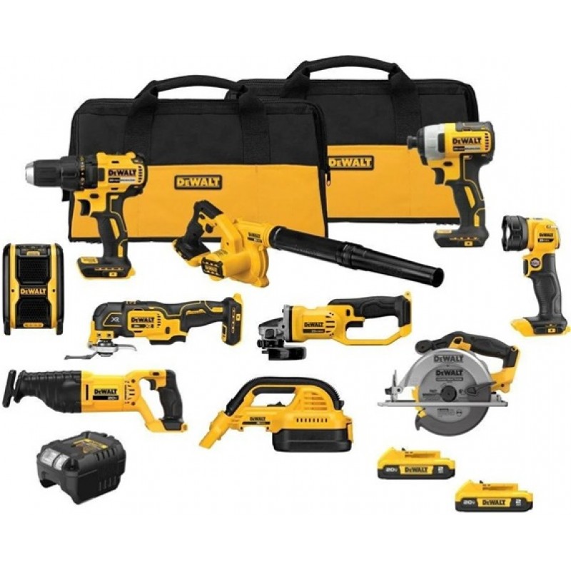 DEWALT 20V MAX 10 Tool Combo Kit