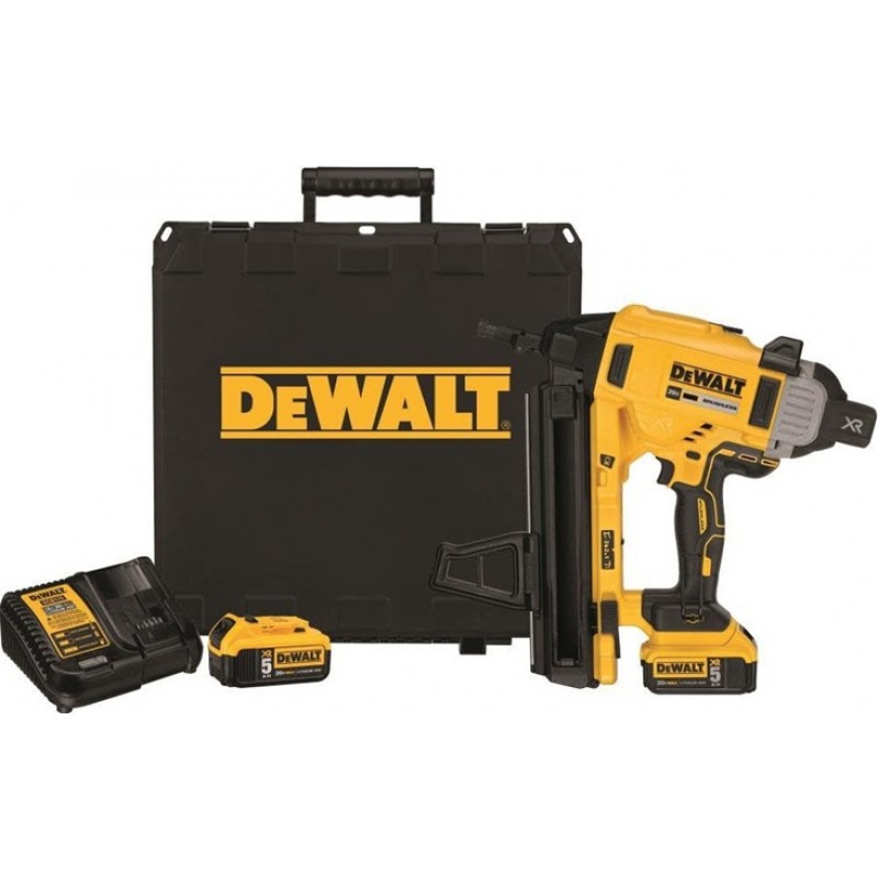 DEWALT 20V MAX Cordless Concrete Nailer Kit