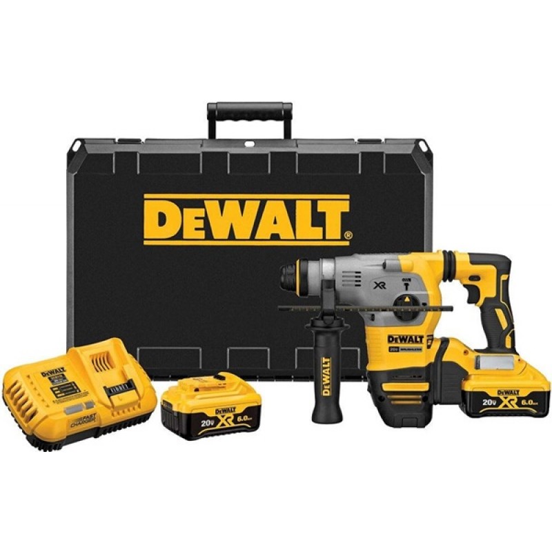 DEWALT 20V MAX XR 1 1/8 L Shape SDS Plus Rotary Ha...
