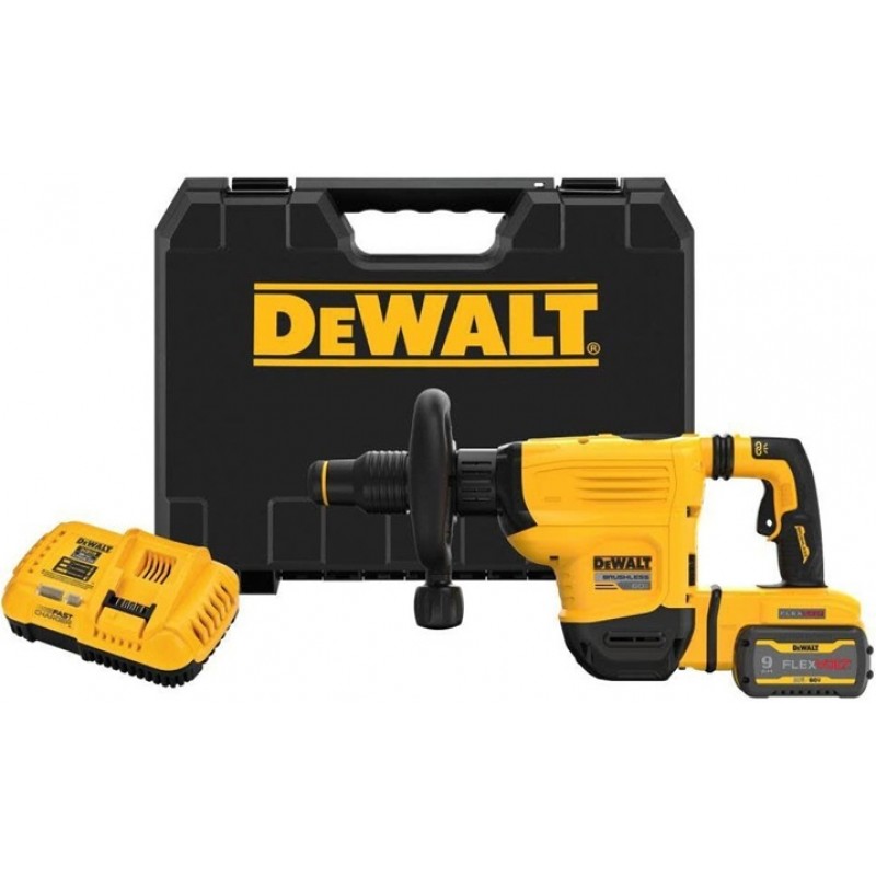 DEWALT 60V MAX Chipping Hammer Kit 15 lb. Cordless...