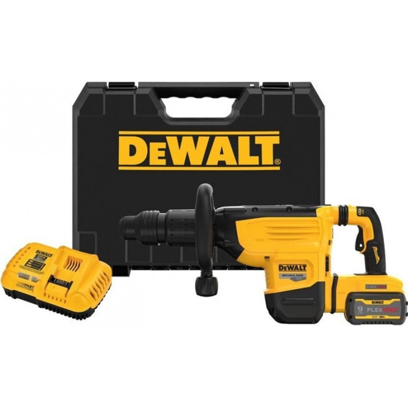 DEWALT 60V MAX Chipping Hammer Kit 22 lb. Cordless...