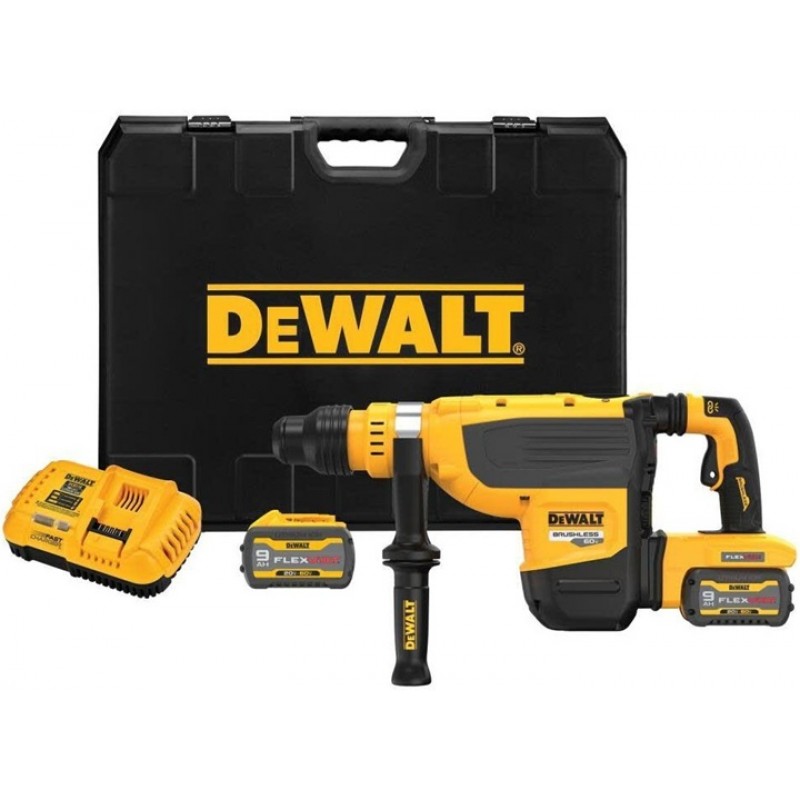 DEWALT 60V MAX Combination Rotary Hammer Kit Brush...