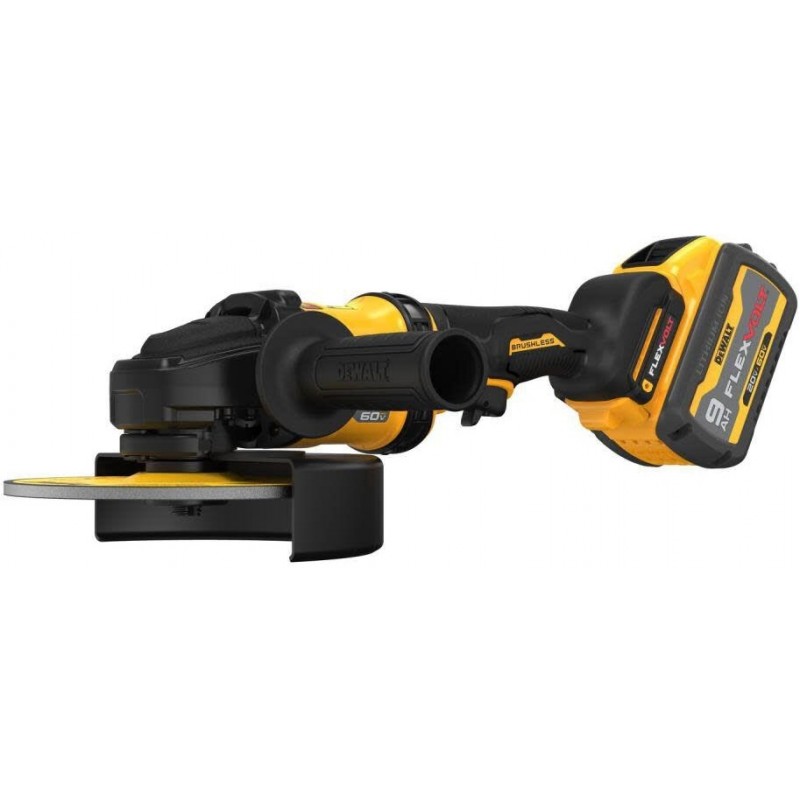 DEWALT 60V MAX Grinder with Kickback Brake 7in Bru...