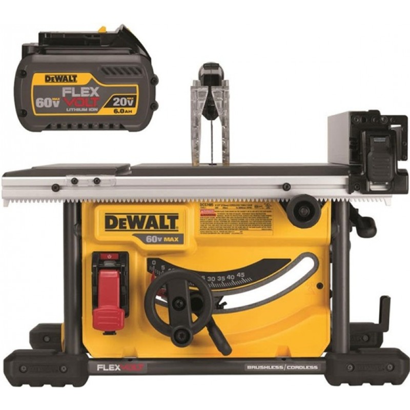 DEWALT FLEXVOLT 60V MAX 8-1/4 Inch Table Saw &...