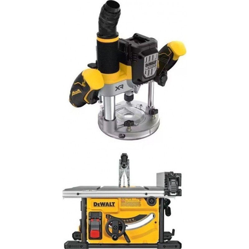 DEWALT Jobsite Table Saw & 20V MAX Cordless Pl...