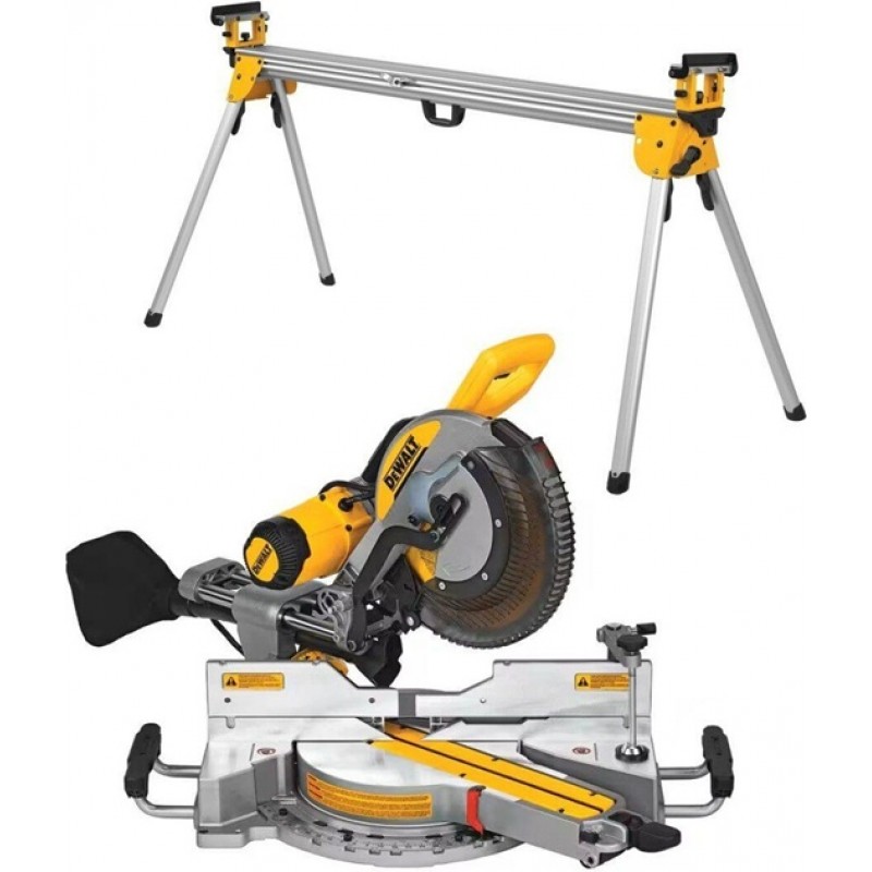 DEWALT Miter Saw Silver Stand & 12 Inch Double...