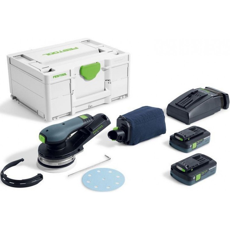 Festool ETSC 2 125-Basic 4,0 I-Plus Cordless Orbit...