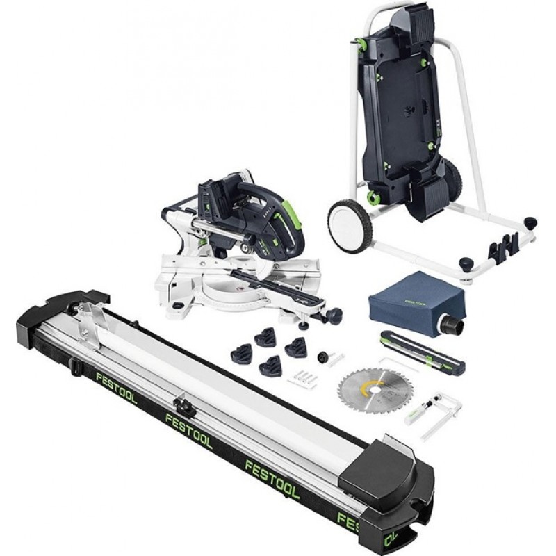 Festool KSC 60 EB UG-Set Cordless Sliding Compound...