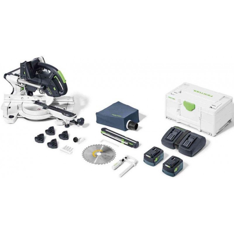 Festool Sliding Compound Miter Saw Cordless Kit KS...