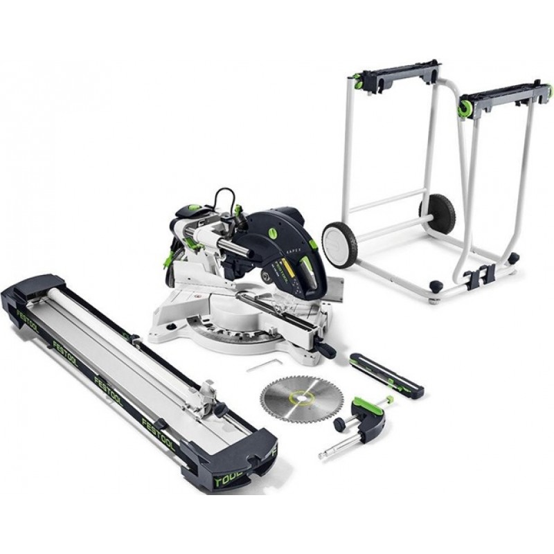 Festool Sliding Compound Miter Saw Set, 1600W