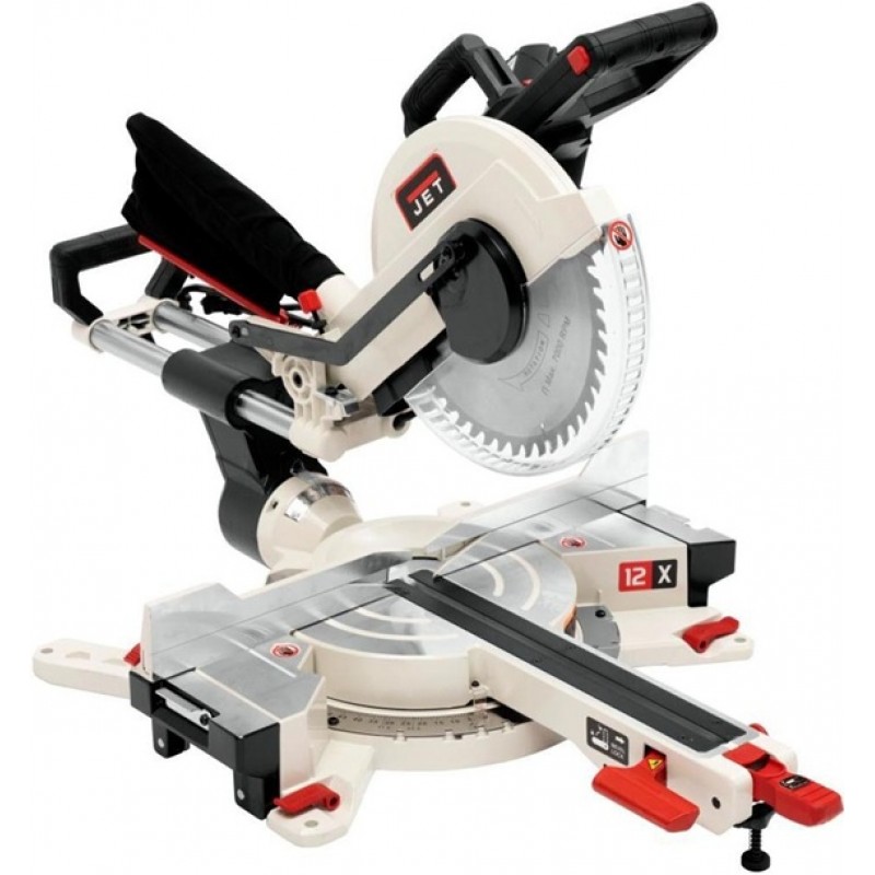 JET 12in Sliding Dual Bevel Compound Miter Saw