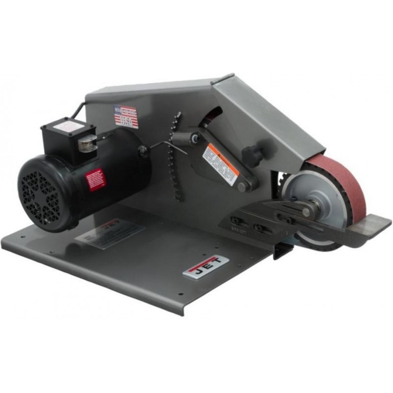 JET J-4103 2 x 72 Square Wheel Belt Grinder 115V 1...
