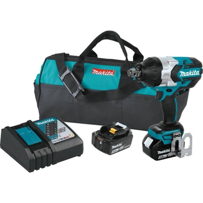 Makita 18V LXT 3/4in Sq Drive Impact Wrench Kit wi...