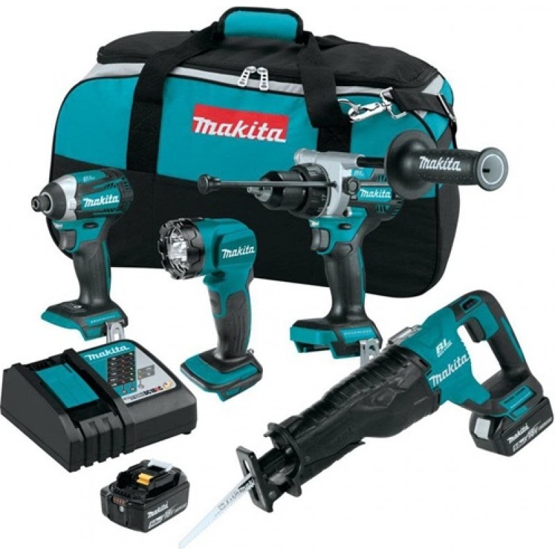 Makita 18V LXT Lithium Ion Brushless Cordless Comb...