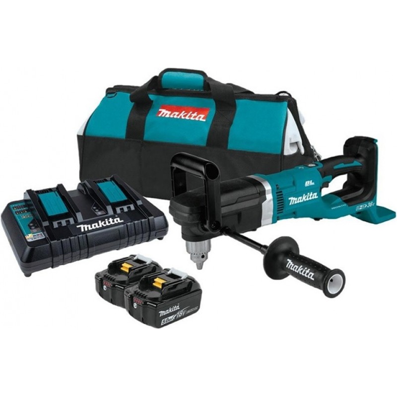Makita 18V X2 (36V) LXT 1/2in Right Angle Drill Ki...