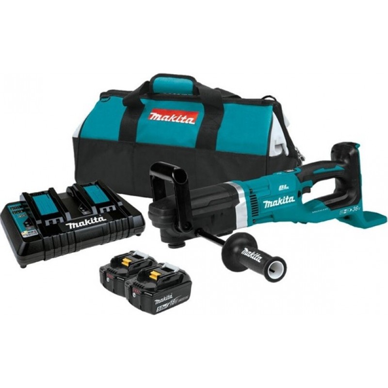 Makita 18V X2 (36V) LXT 7/16in Hex Right Angle Dri...