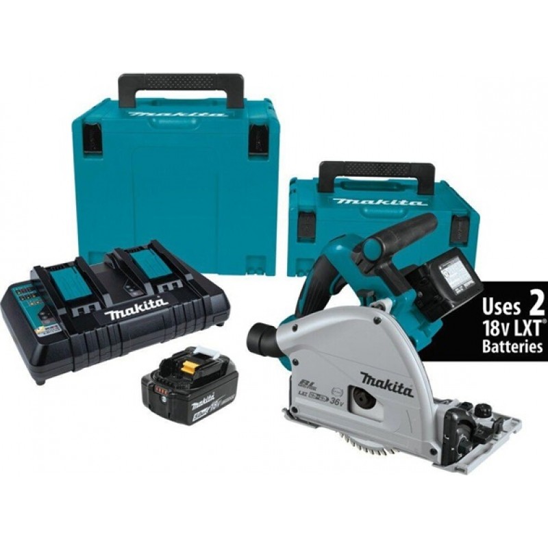 Makita 18V X2 (36V) LXT Li-Ion 6-1/2in Plunge Trac...