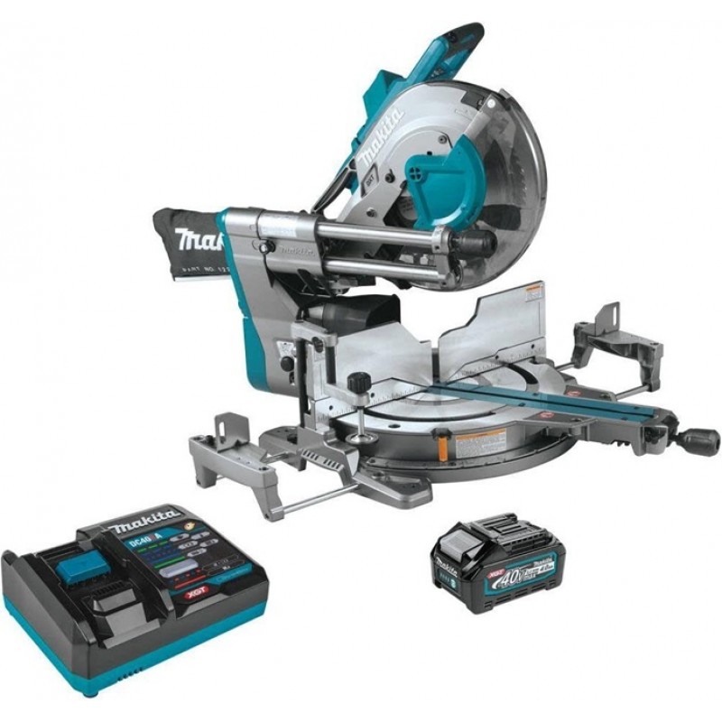 Makita 40V max XGT 12in Dual Bevel Sliding Compoun...