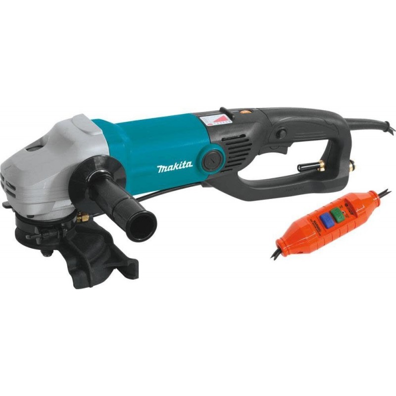 Makita 5 in. Electronic Stone Polisher with Splash...